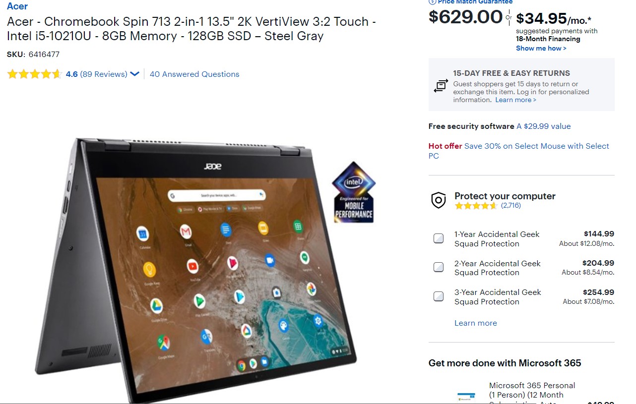 ACER 713