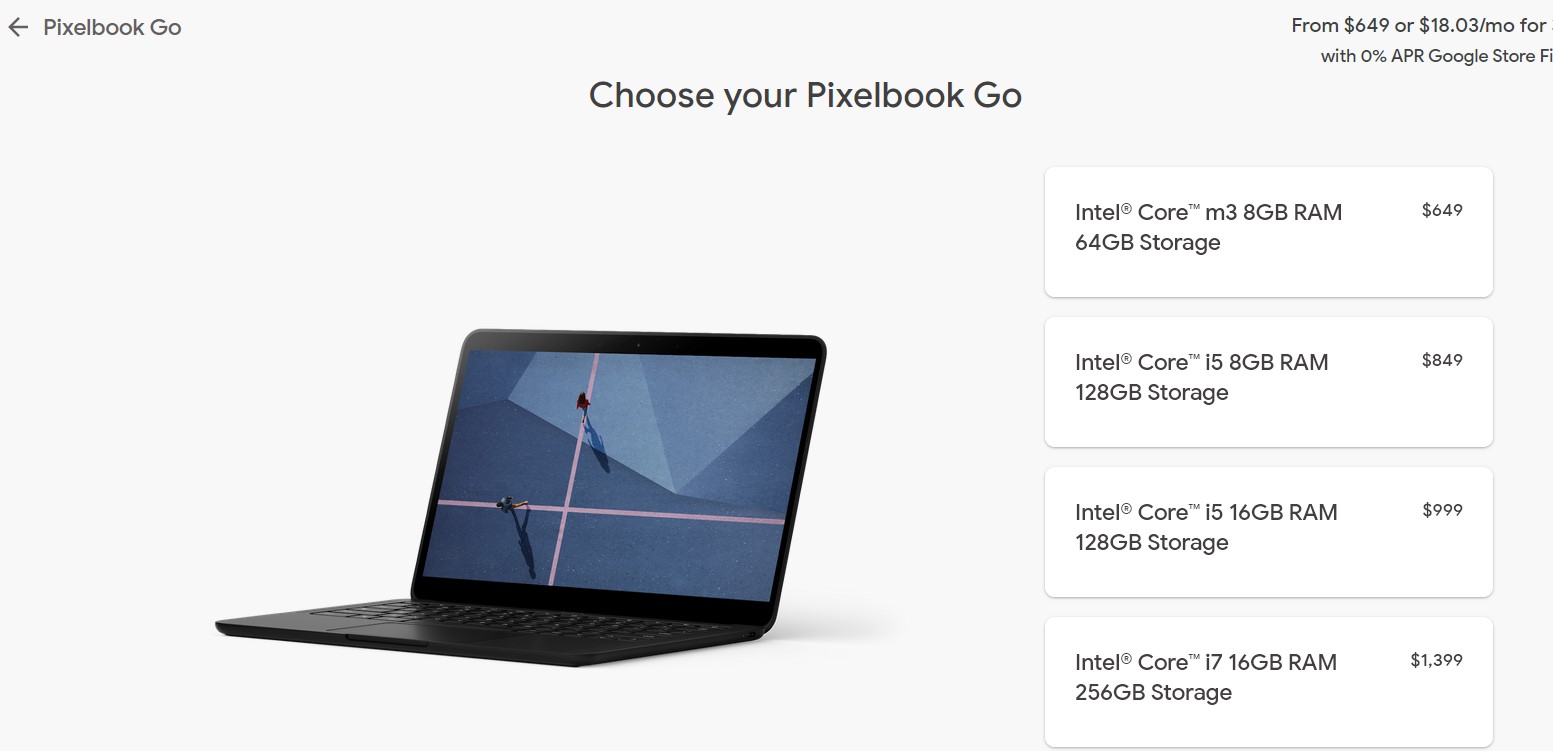 pixebook Go